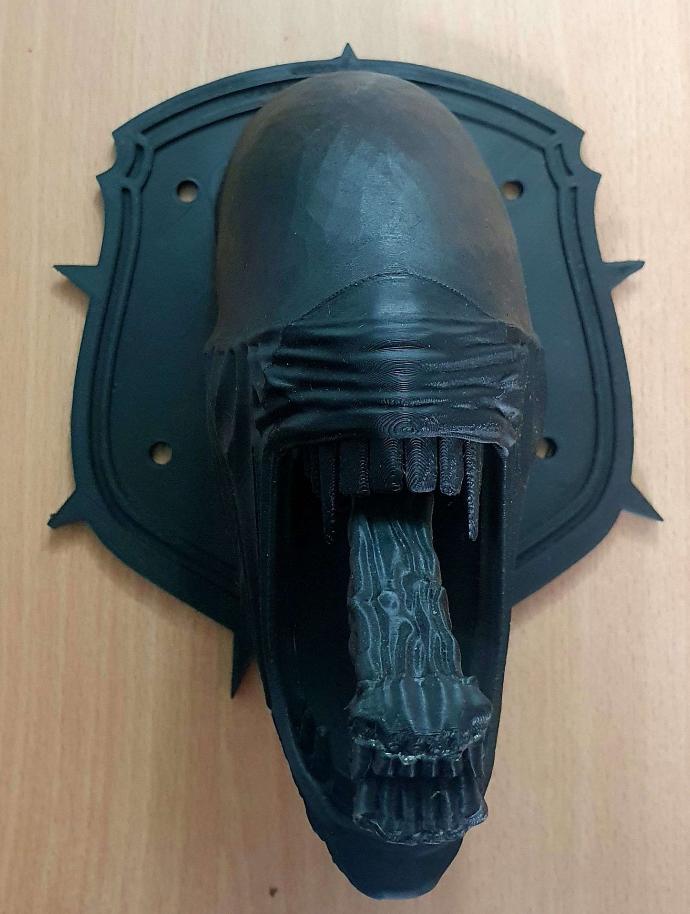 Tête d'alien